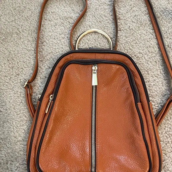 Valentina | Bags | Valentina Cognac Leather Backpack | Poshmark display picture 3